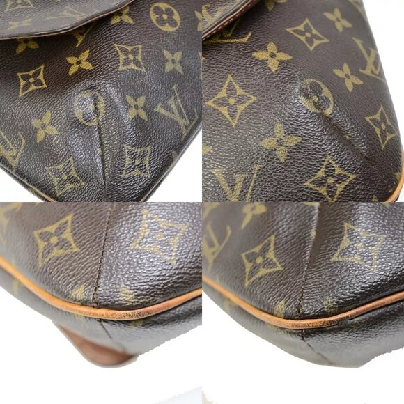LOUIS VUITTON Musette Shoulder Bag Monogram Leather Brown Spain - Picture 7 of 16